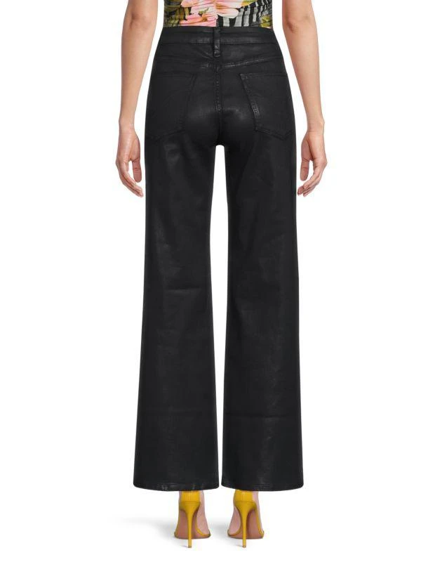 Hudson Rosie High-Rise Coated Jeans 2