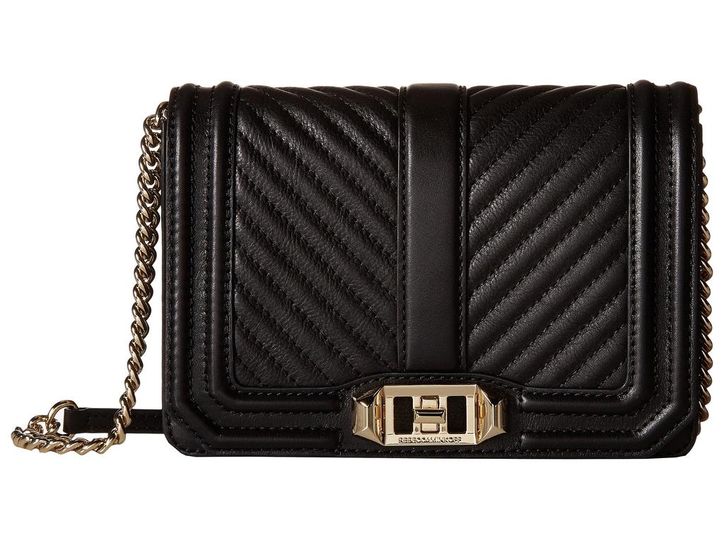 Rebecca Minkoff Chevron Quilted Small Love Crossbody