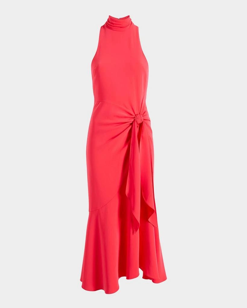 Cinq a Sept Rori Draped Matte Jersey Midi Dress 1