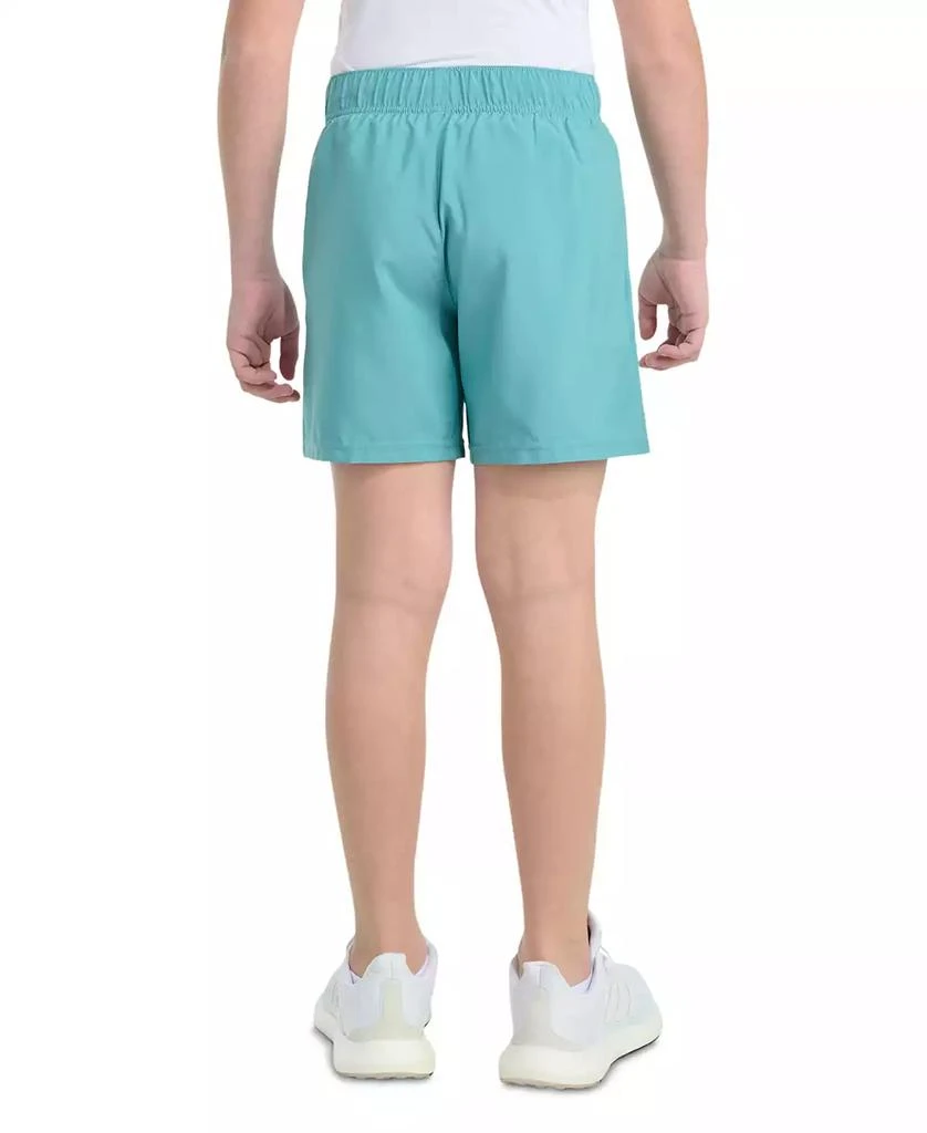 Adidas Big Boys Essentials Elastic-Waistband Small-Logo Woven Shorts 5