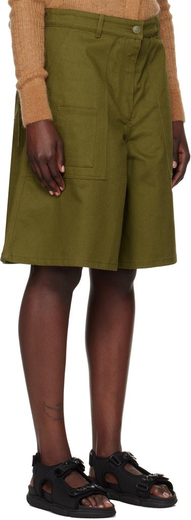 【Cecilie Bahnsen】ANNIKA SHORTS ANNIKA | SHORTS | OLIVE GREEN