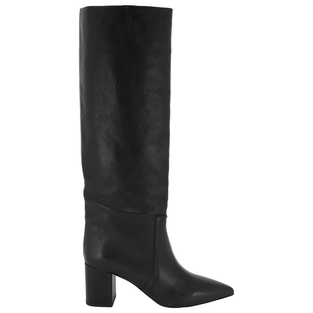Ladies Black Anja 70mm Leather Boots – On Sale Now with Up to 73