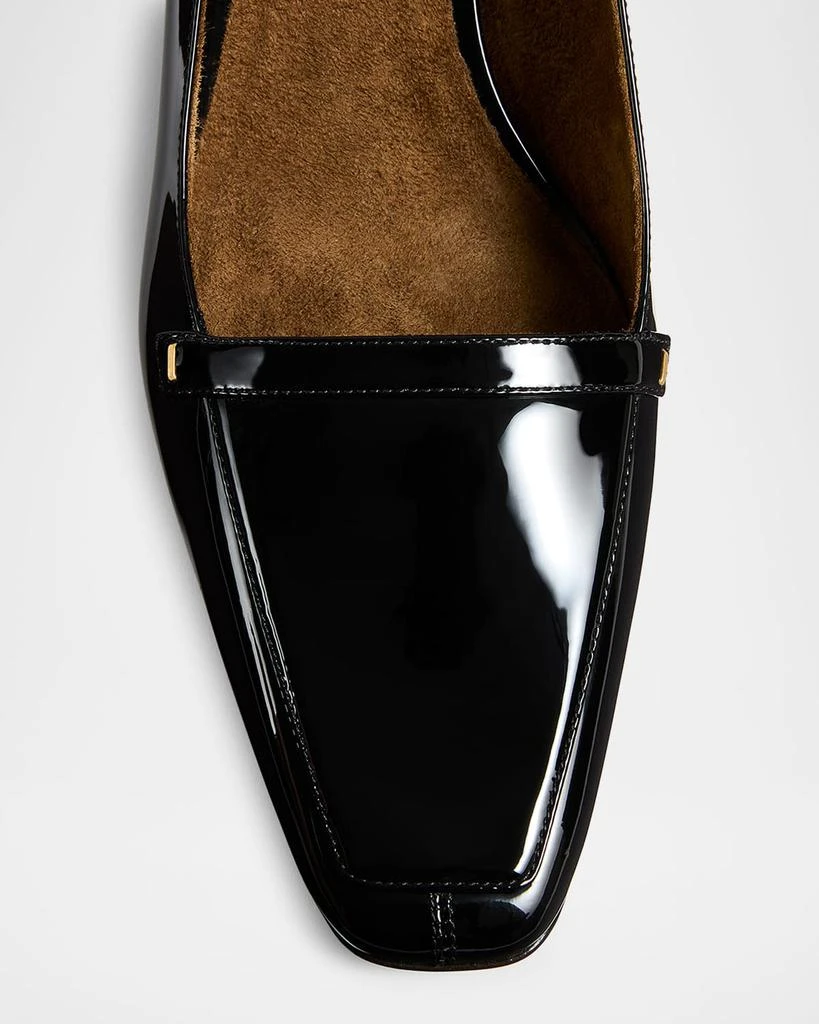 Khaite Celia Patent Leather Pumps 6