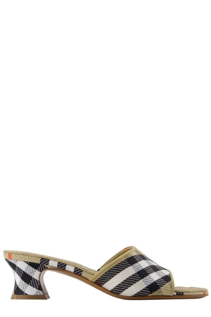 Burberry Burberry Check Sloane Mules 1