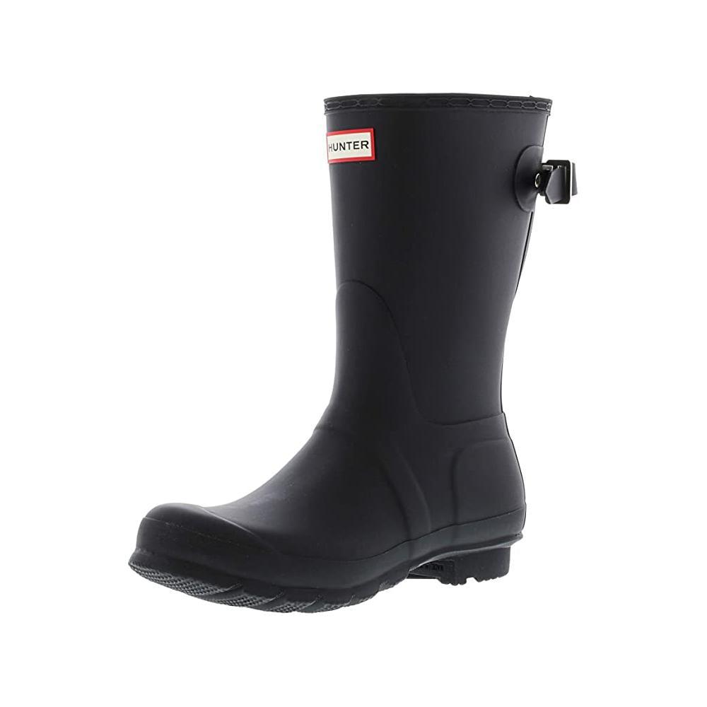 Hunter HUNTER Womens Original Short Back Adjustable Rain Boots
