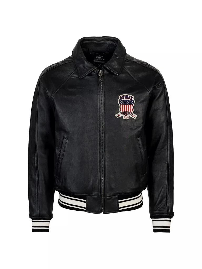 Avirex Icon Leather Jacket 1