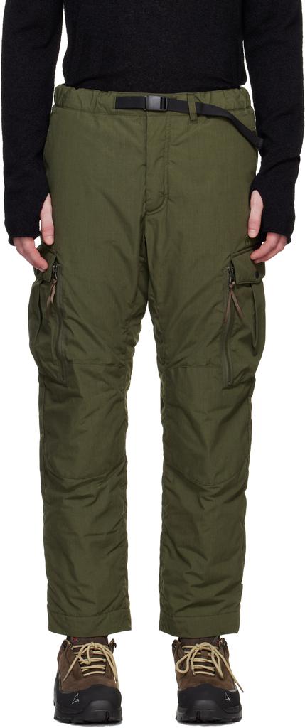 NANGA Khaki Hinoc Down Pants