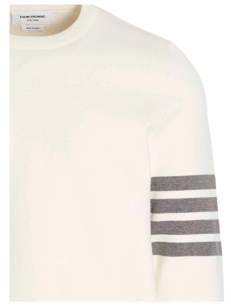 Thom Browne Thom Browne 4-Bar Crewneck Knit Jumper 3