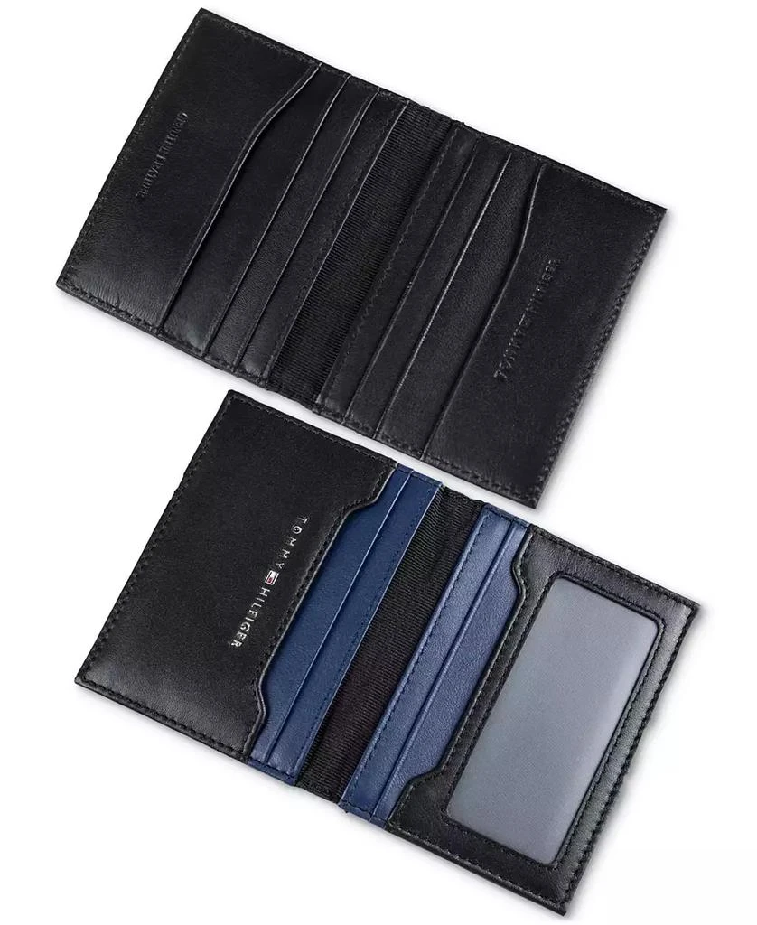 Tommy Hilfiger Men's RFID Magnetic Reversible Card Case Wallet 8