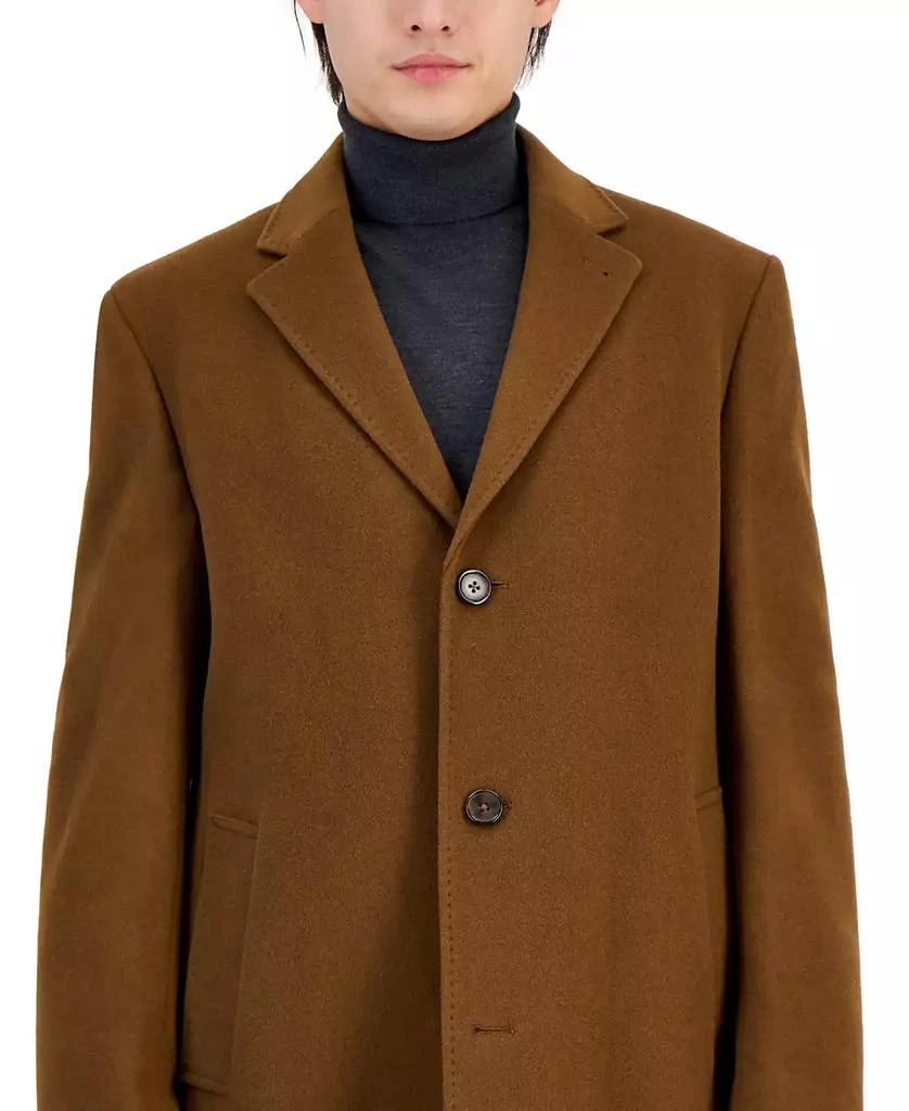 Michael Kors Men's Classic Fit Luxury Wool Cashmere Blend Overcoats 7