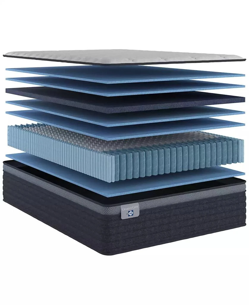 Charter Club by Sealy 14.5" Mystic Bay Medium Euro Top Mattress Set - King, Exclusively at Macy's 4