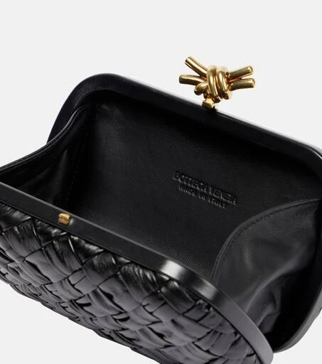 Bottega Veneta Knot leather clutch 3