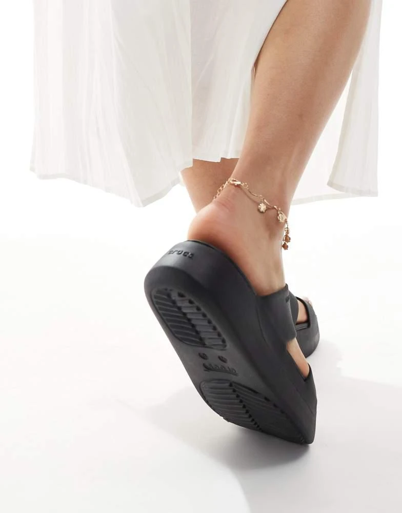 Crocs Crocs Getaway Platform H-strap sandals in black 4