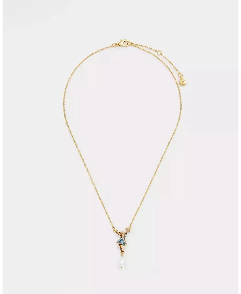Fable England Peter Rabbit Butterfly Pearl Drop Necklace