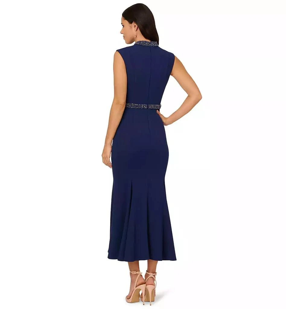 Adrianna Papell Women's Mock-Neck Knit Mermaid Dress 2