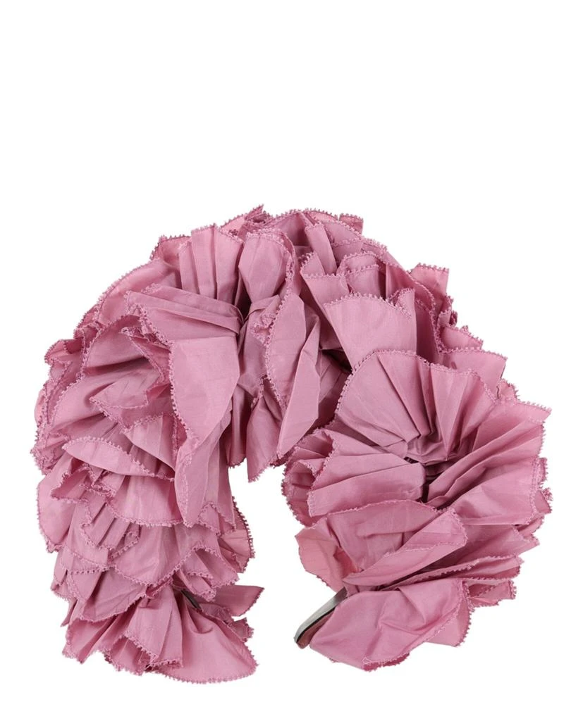 Gucci Ruffle Silk Headband 1