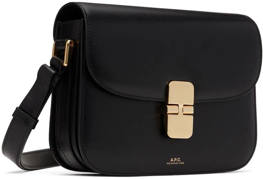 A.P.C. Black Small Grace Bag 2