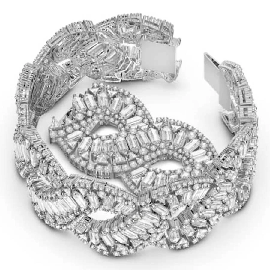 Swarovski Hyperbola Infinity Mixed Cuts Bracelet 2