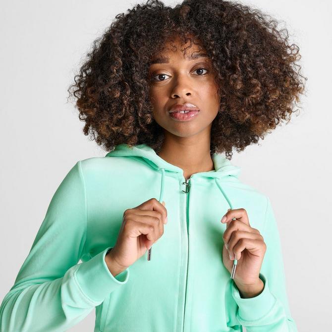 Juicy Couture Women's Juicy Couture OG Big Bling Velour Zip