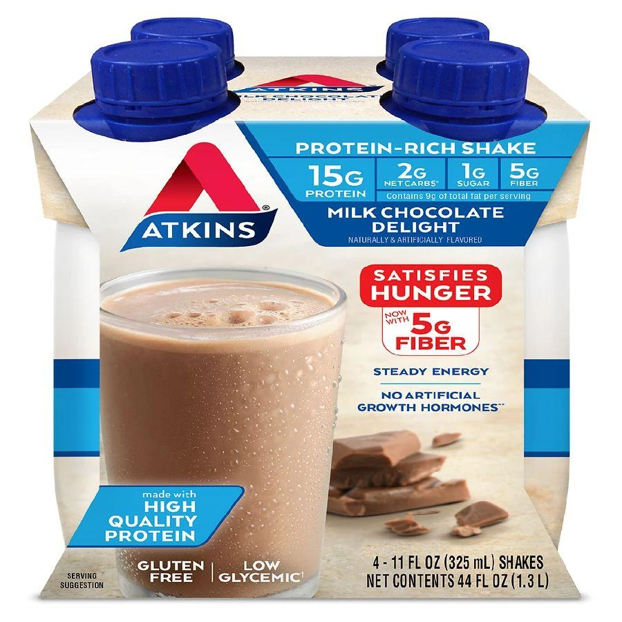 Atkins Shakes Milk Chocolate Delight 1