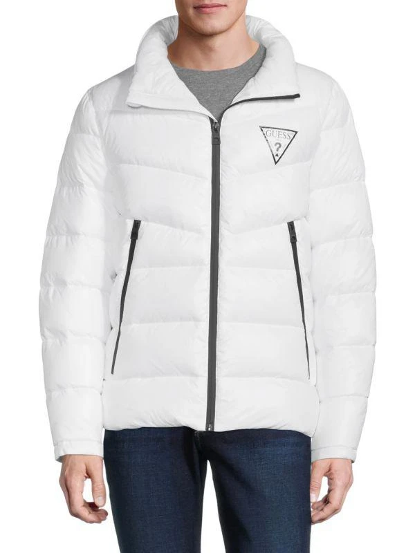 GUESS Logo Puffer Jacket 1