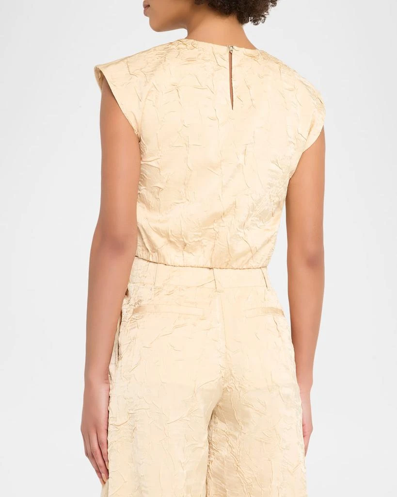 Ulla Johnson Gisella Satin Crop Top 3