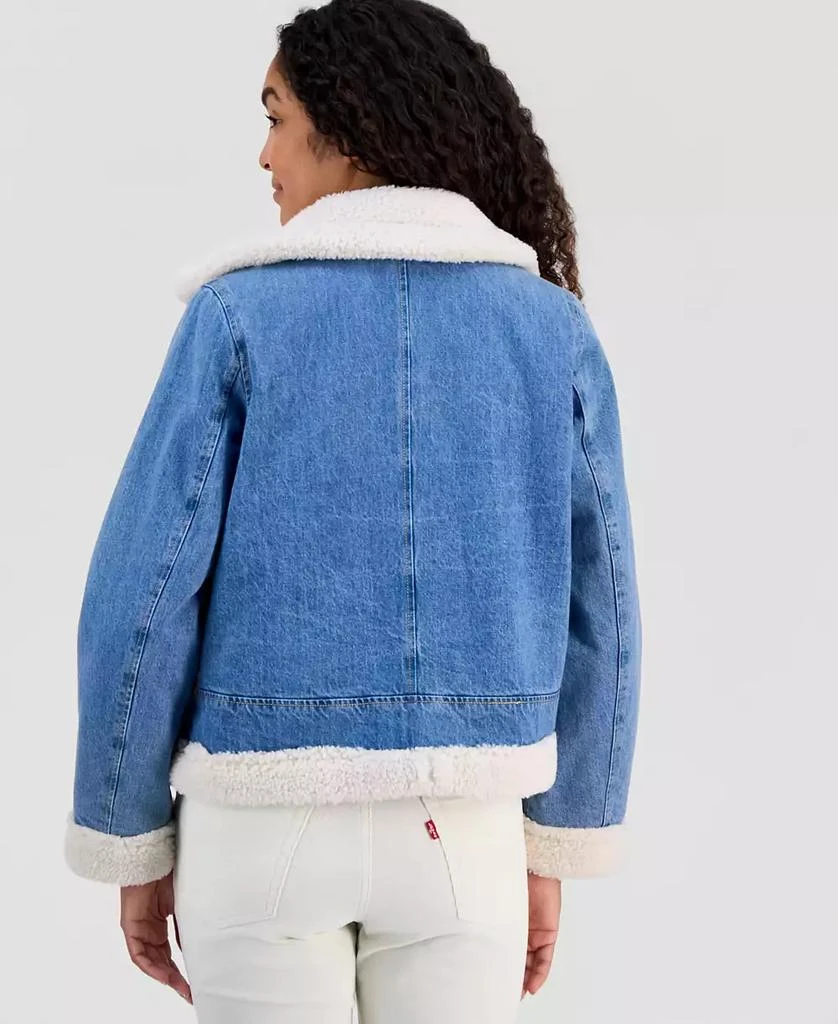 Levi
s Women
s Denim Moto Zipper Jacket 4