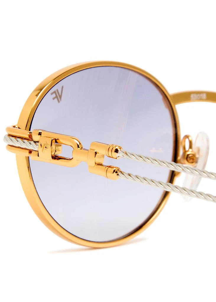 Vintage Frames Company Pac Double Rope Edition oval sunglasses 3