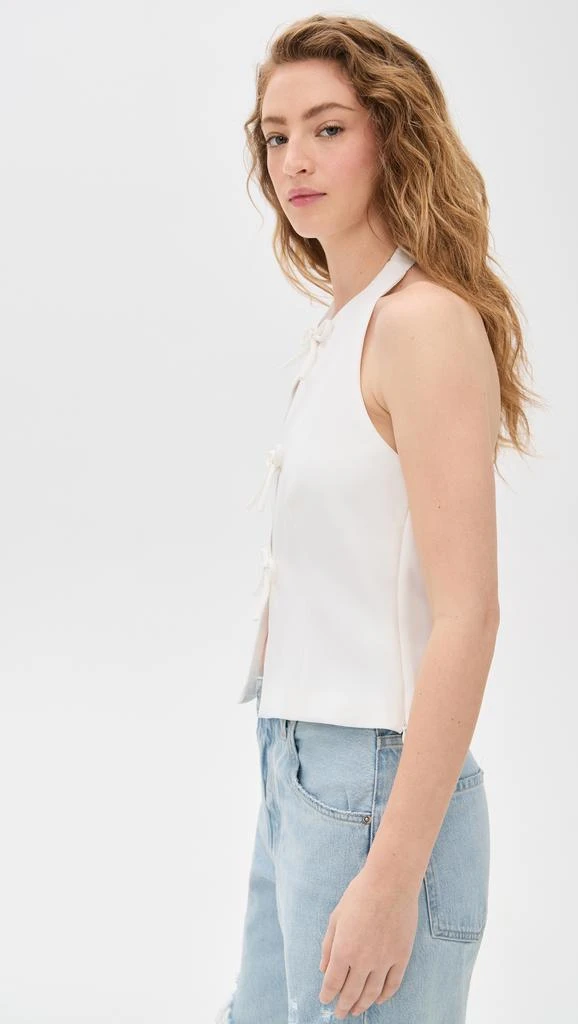 Endless Rose Halter Tie Up Detail Top 3