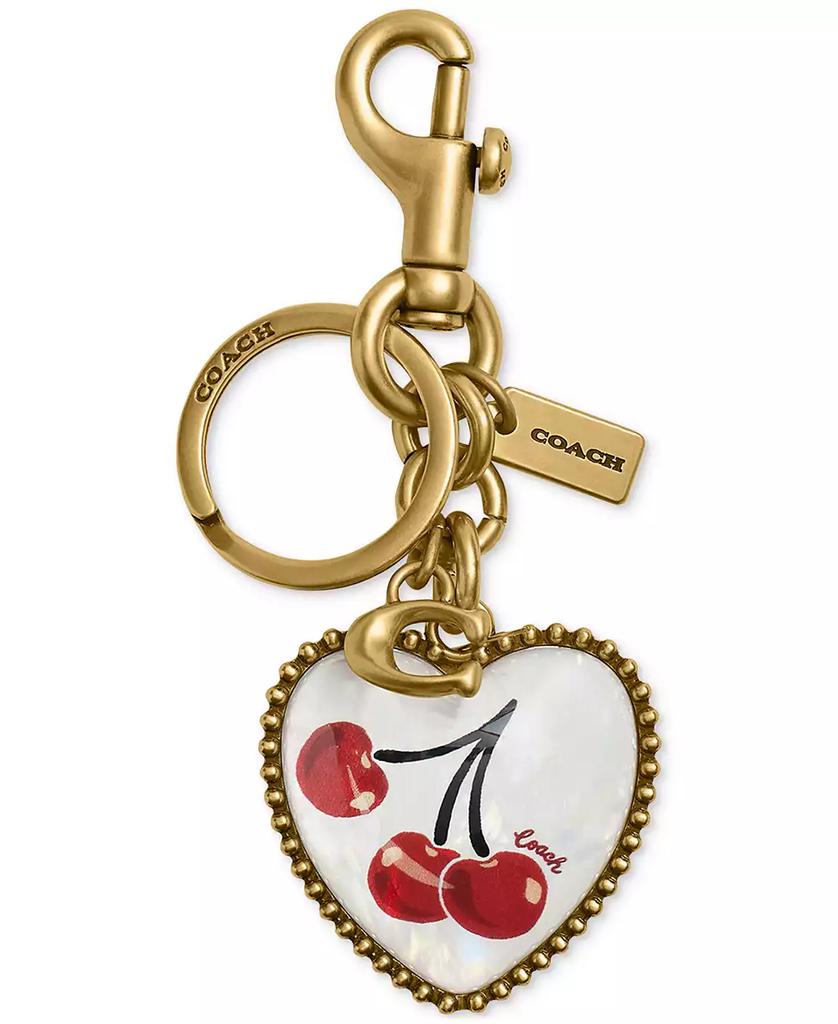 Coach Vintage Heart Cherry Bag Charm - Luggage & Travel Gear