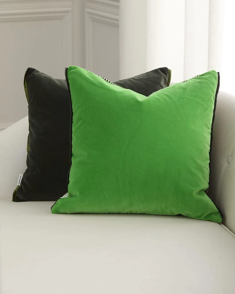 Designers Guild Raku Patchwork Decorative Pillow, 20" Square 4