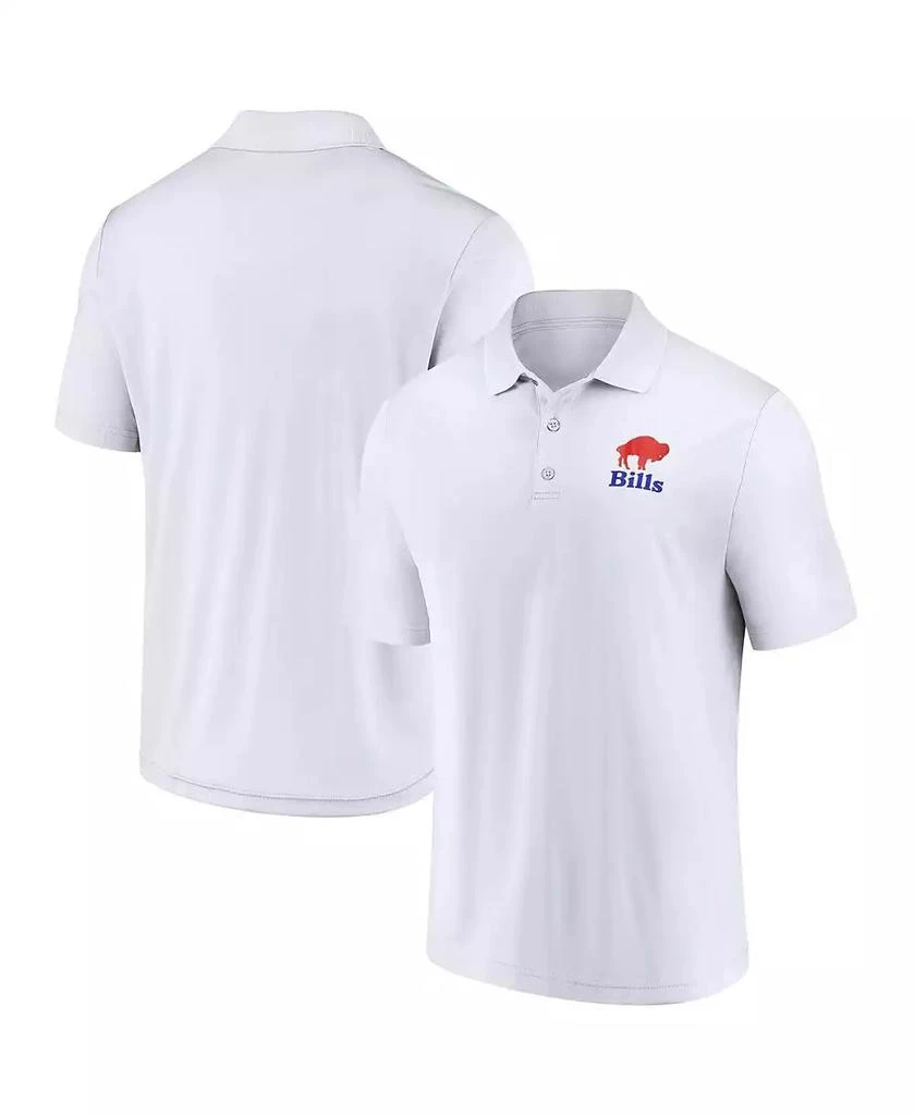 Fanatics Men's White Buffalo Bills Polo Shirt 1