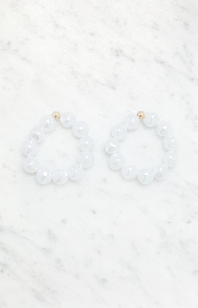 LA Hearts 2 Pack Pearl Rings