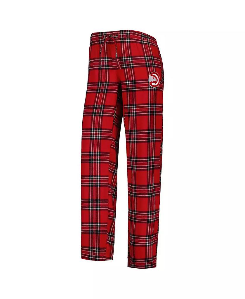 Concepts Sport Women's Red, Black Atlanta Hawks Badge T-shirt and Pajama Pants Sleep Set