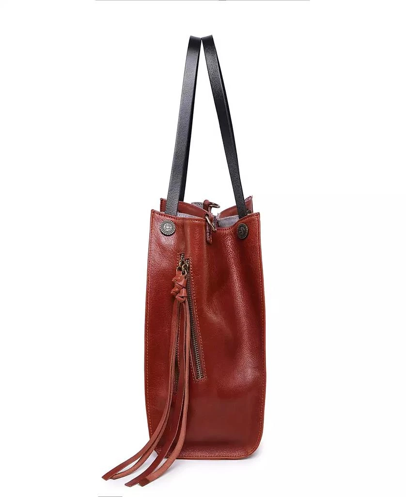 OLD TREND Women's Genuine Leather Daisy Tote Bag 4