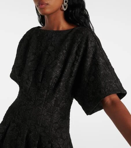 SIMKHAI Rosalie jacquard midi dress 4