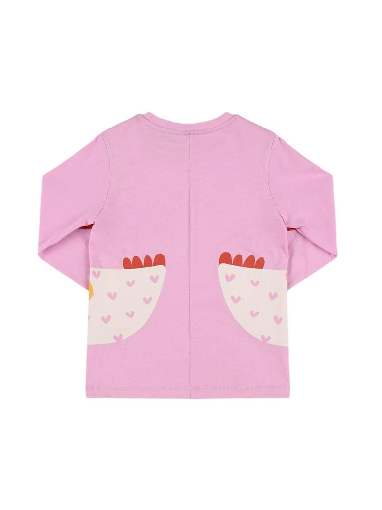 Stella McCartney Printed Cotton Jersey Long Sleeve Top 2