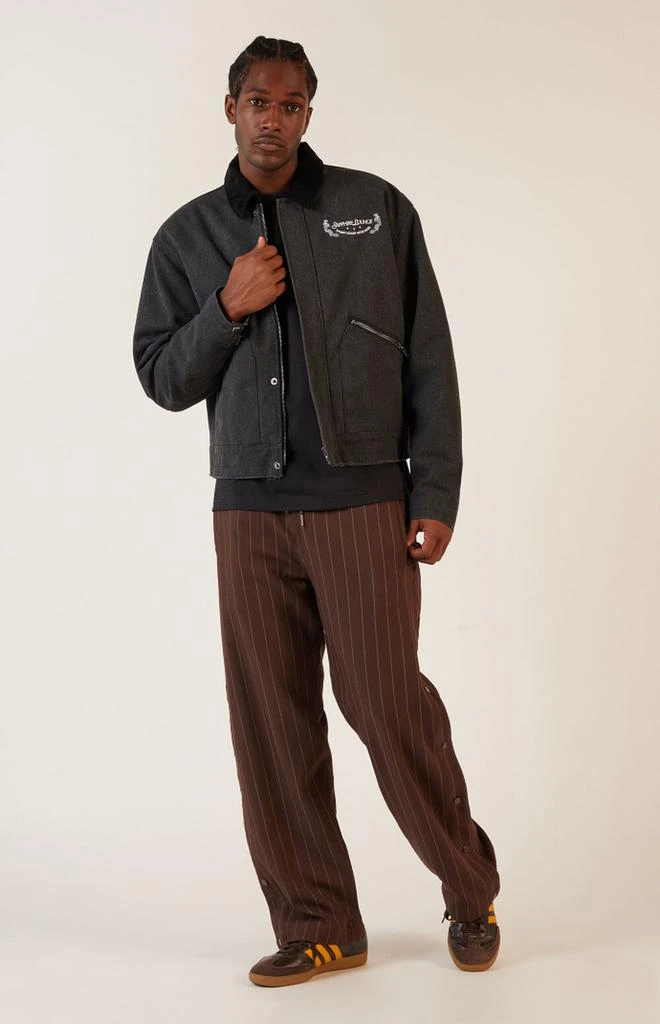 PacSun Sapphire Lounge Cropped Gas Jacket 5