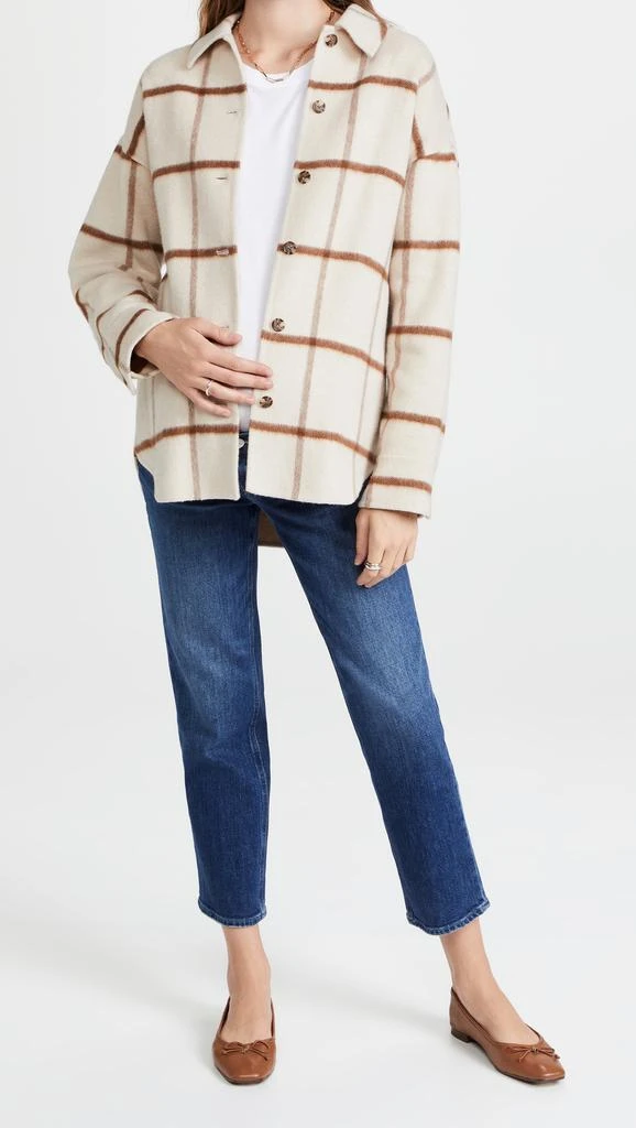Paige Noella Straight Maternity Jeans 3