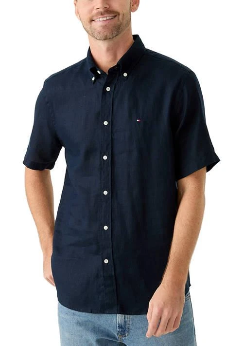 Tommy Hilfiger Hilfiger Premium Linen Short Sleeve Shirt 1