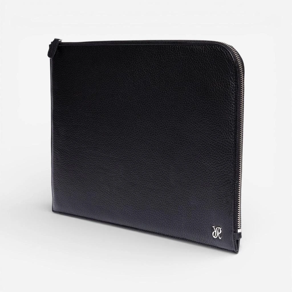 Rapport Rapport X Johnsons of Elgin Black Leather Portfolio Case DJ11-copy 2