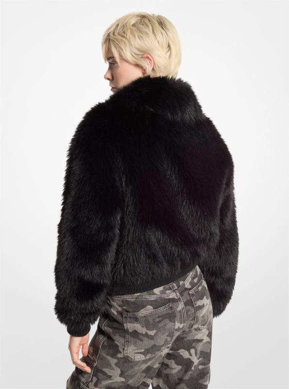 Michael Kors Faux Fur Bomber Jacket 2