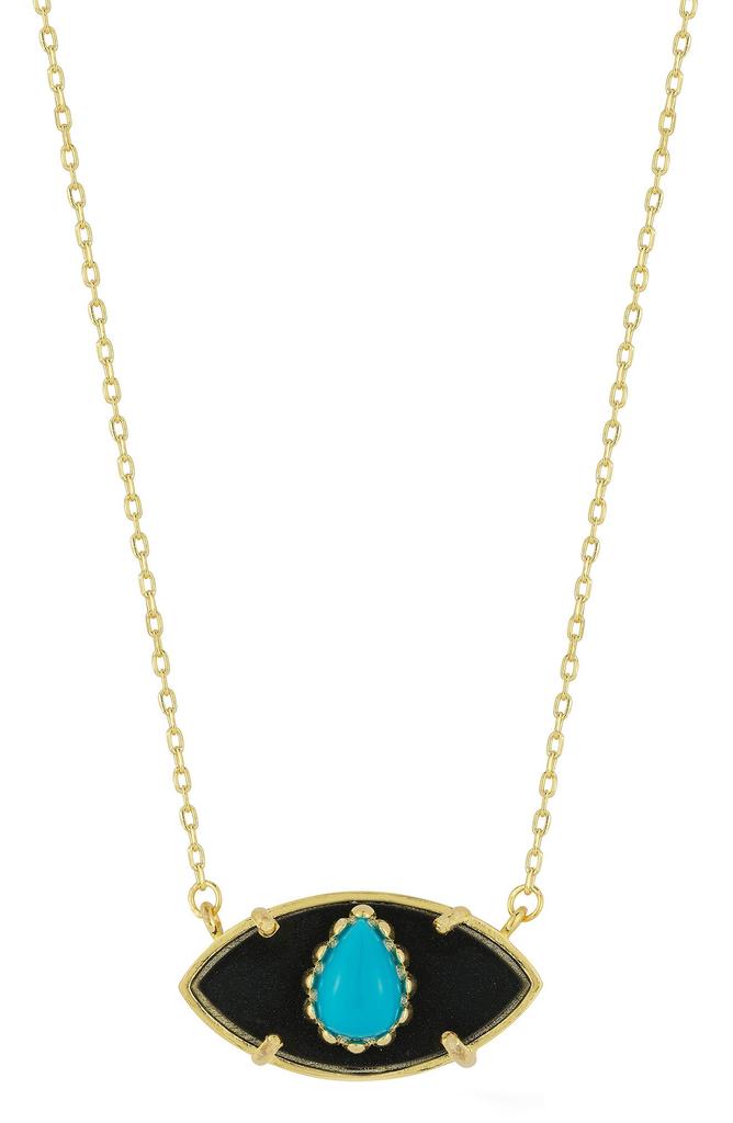 Sphera Milano Evil Eye Pendant Necklace
