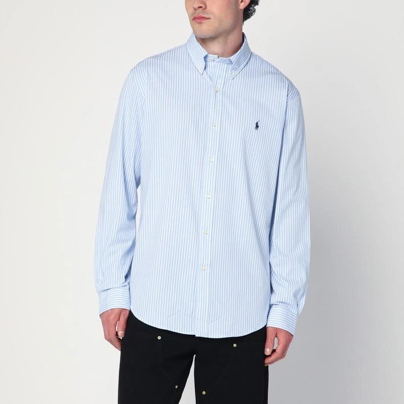 Ralph Lauren Men's And blue Striped Oxford Shirt 1