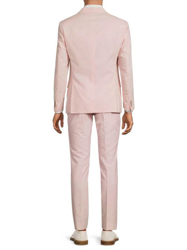 Kenneth Cole Linen & Cotton Tailored Fit Suit 2