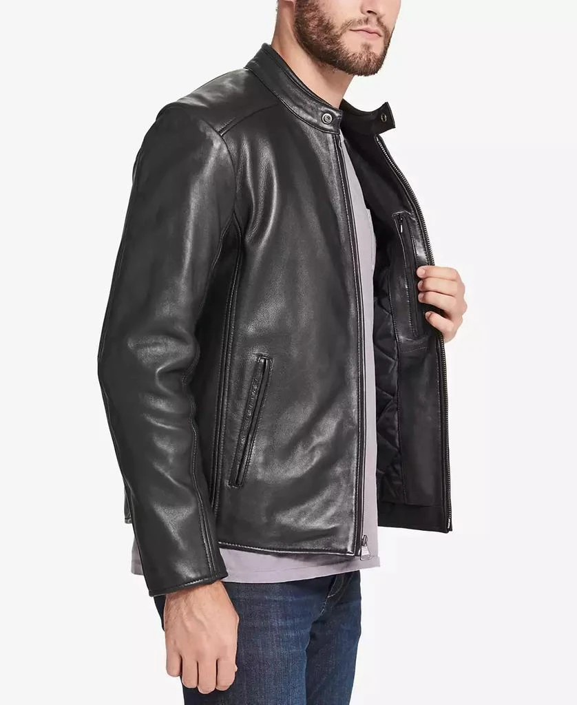 Marc New York by Andrew Marc Men's Leather Moto Jacket, Created for Macy's 4