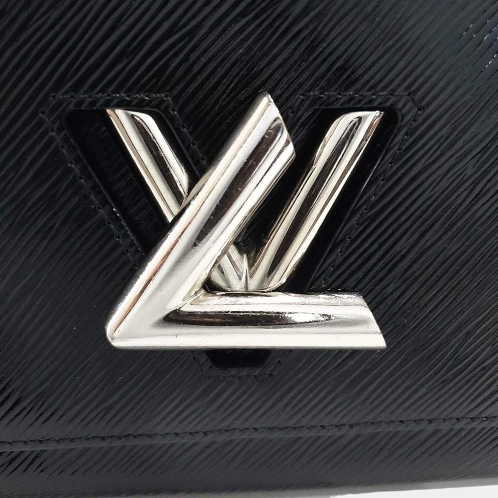 Louis Vuitton Louis Vuitton Black Epi Leather Glossy Twist MM Shoulder Bag 3