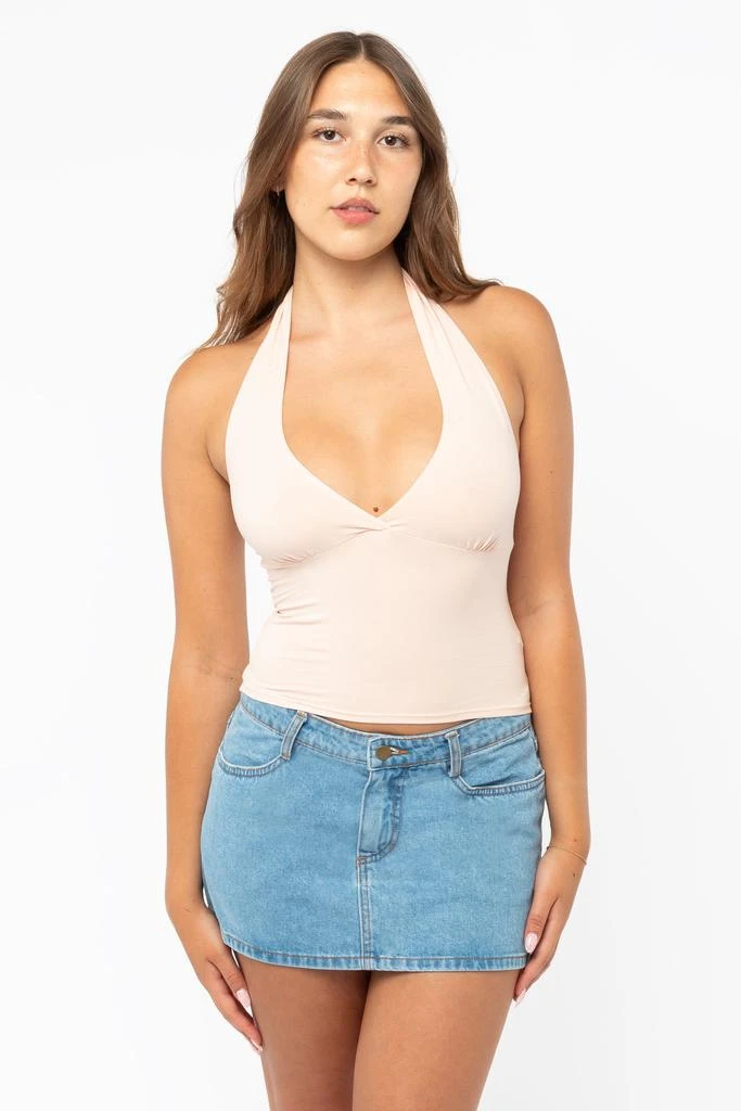 Los Angeles Apparel 8375 - Cotton Spandex Halter Top 9