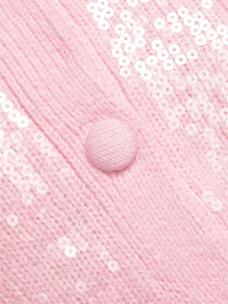 Design History Sequin Knit Button-Front Cardigan 7