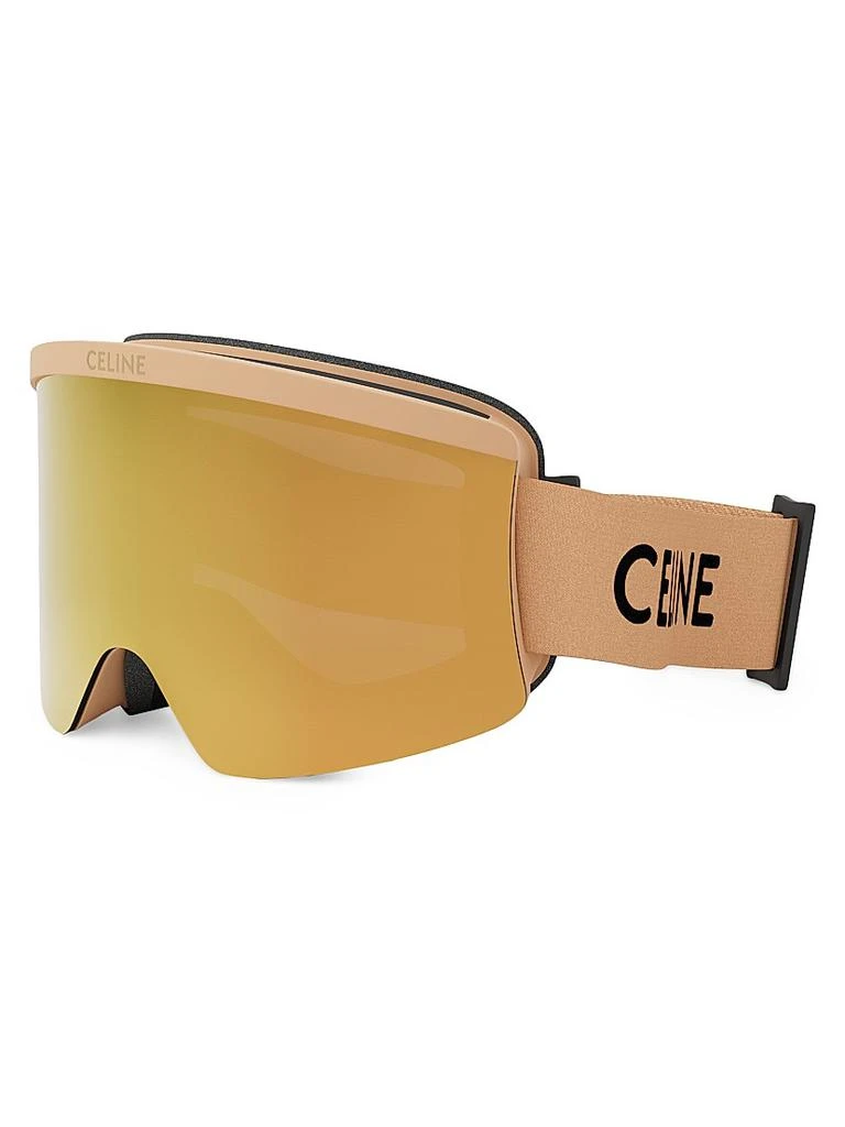 Celine Ski Mask Oversized Logo Goggles 1